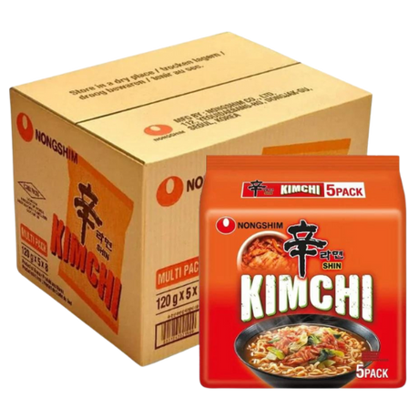 Nongshim Kimchi Ramyun Noodles (Multipack) 8X(5X120G) dimarkcash&carry