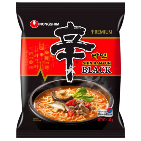 Nongshim Shın Ramyun Black Noodles 20X130G dimarkcash&carry