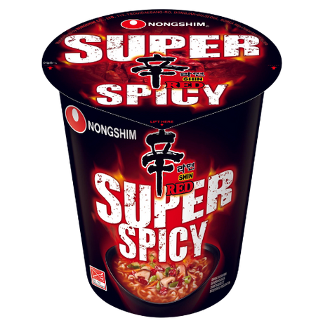 Nongshim Red Super Spicy *CUP* Noodles 6x68g dimarkcash&carry