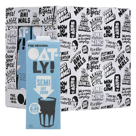 Oatly Oat Drink Semi 6X1L dimarkcash&carry