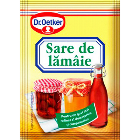 Dr Oetker Sare De Lamaie - Lemon Salt 50X8G