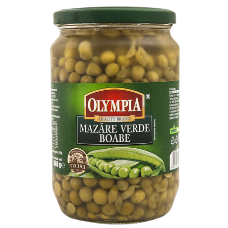 Olympia Green Peas 6X720G dimarkcash&carry