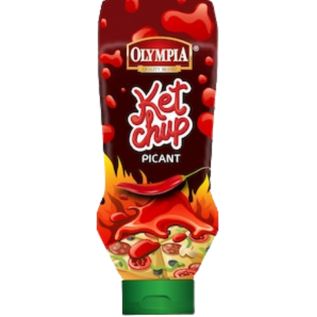 Olympia Hot Ketchup *picant* 6x500ml