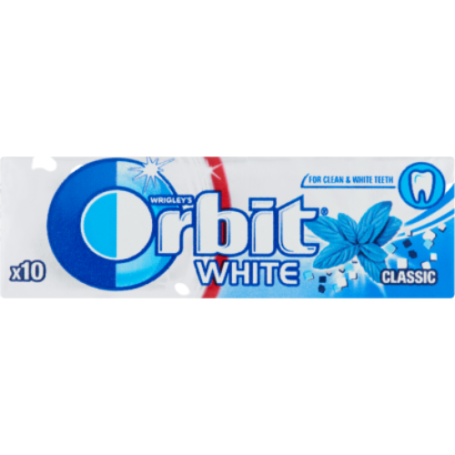 Orbit White Classic Drops 30X14G