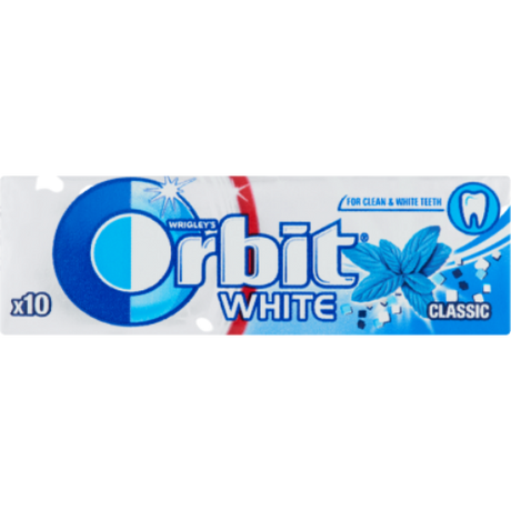 Orbit White Classic Drops 30X14G