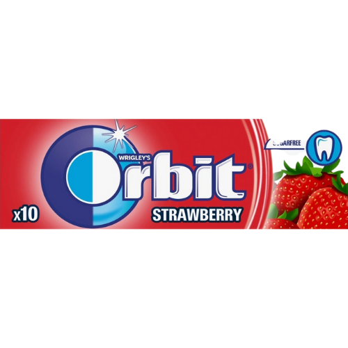 Orbit Strawberry Drops 30X14G