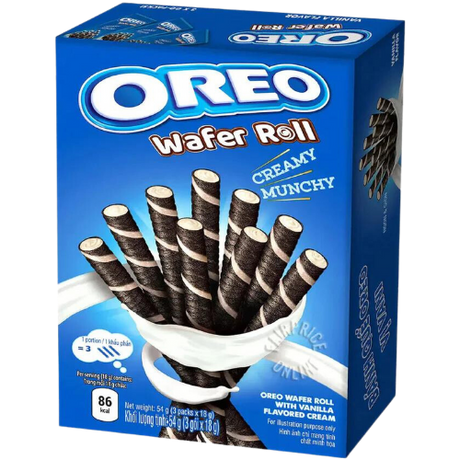 Oreo Wafer Roll Vanilla Flavour 20X54G