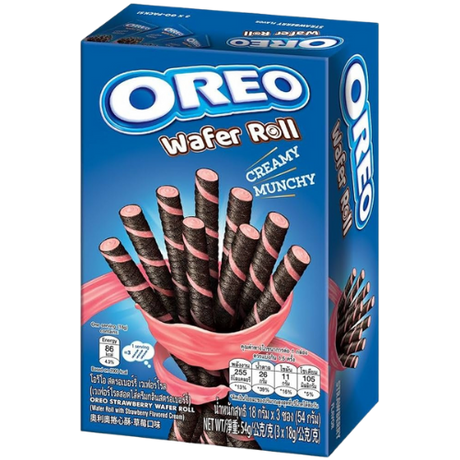 Oreo Wafer Roll Strawberry Flavour 20X54G dimarkcash&carry