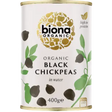 Organic Biona Black Chickpeas 6X400G