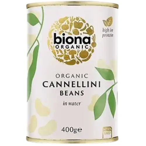 Organic Biona Cannellini Beans 6X400G