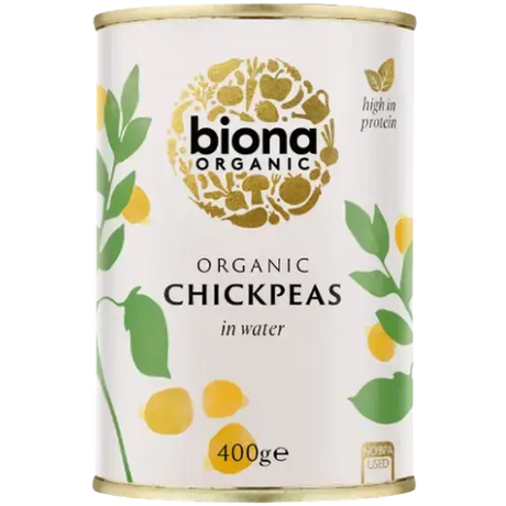 Organic Biona Chickpeas 6X400G