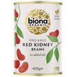 Organic Biona Red Kidney Beans 6X400G