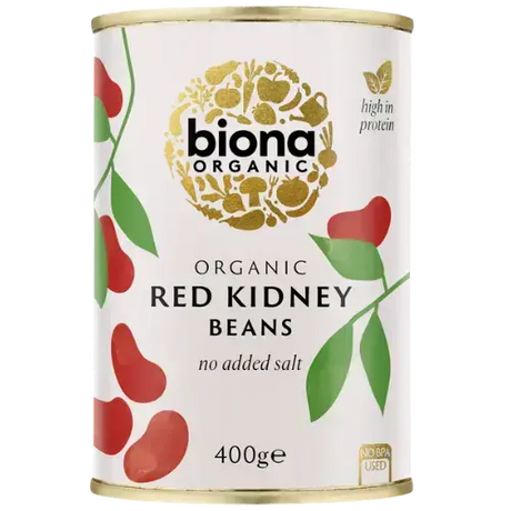 Organic Biona Red Kidney Beans 6X400G