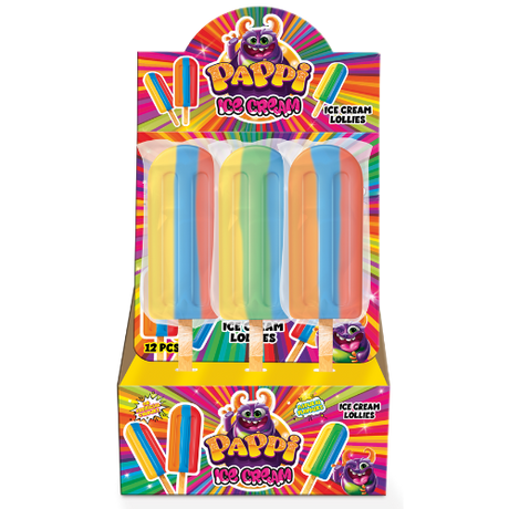 Pappi Ice Cream Lollipop 12x50g