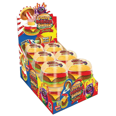 Pappi Burger Dipper Candy 12X20G