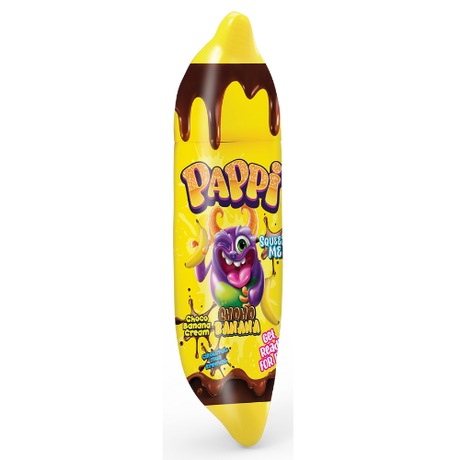 Pappi Choco Banana Squeezy 12X50Ml