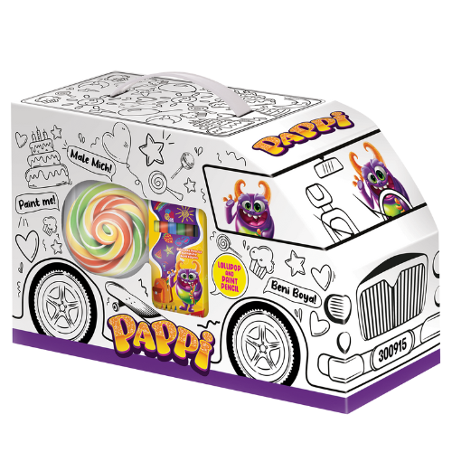 Pappi Bus Paint Me Candy 12X200G