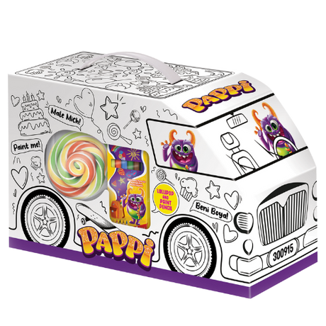 Pappi Bus Paint Me Candy 12X200G dimarkcash&carry