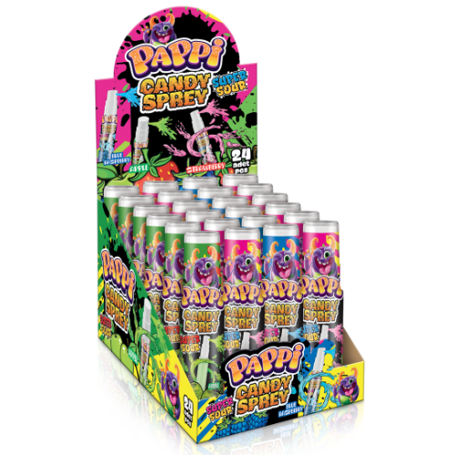 Pappi Spray Candy 24X28G