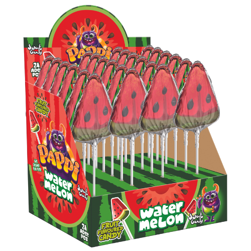 Pappi Watermelon Candy 24x25g dimarkcash&carry