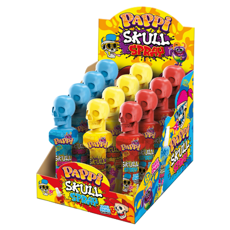 Pappi Skull Spray 12x85ml dimarkcash&carry