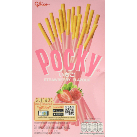 Pocky Biscuit Stick Strawberry 10X47G