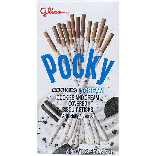 Pocky Biscuit Stick Cookie & Cream 10X47G