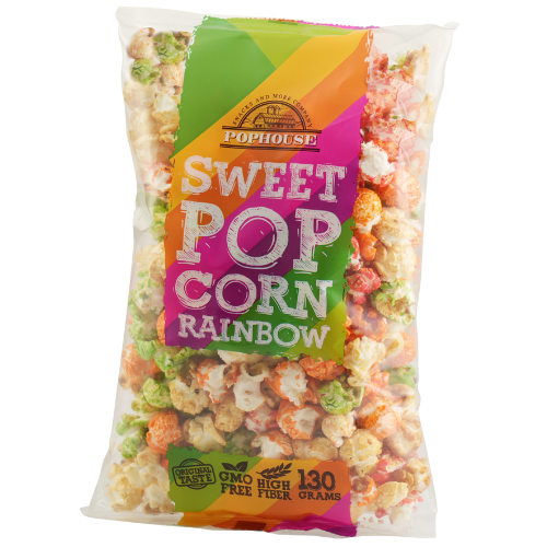 Pophouse Popcorn *Rainbow Sweet* 12x130g dimarkcash&carry