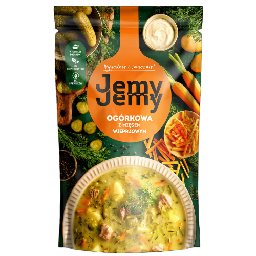 Jemy Jemy Cucumber Soup With Pork Meat 6X450G Ogorkowa dimarkcash&carry