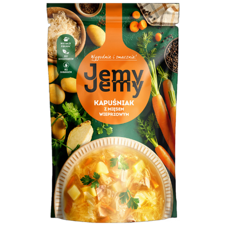 Jemy Jemy Sauerkraut Soup With Pork Meat 6X450G Kapusniak dimarkcash&carry