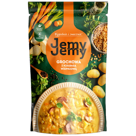 Jemy Jemy Pea Soup With Pork Sausage 6X450G Grochowa dimarkcash&carry