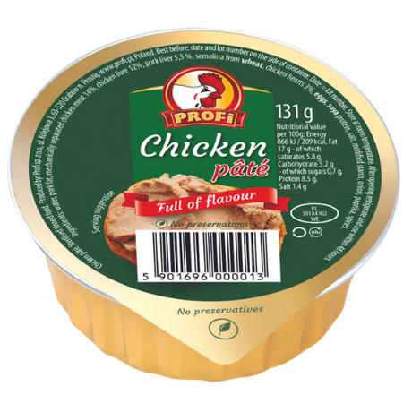 Profi Chicken Pate Poultry Pasztet 15X131G dimarkcash&carry