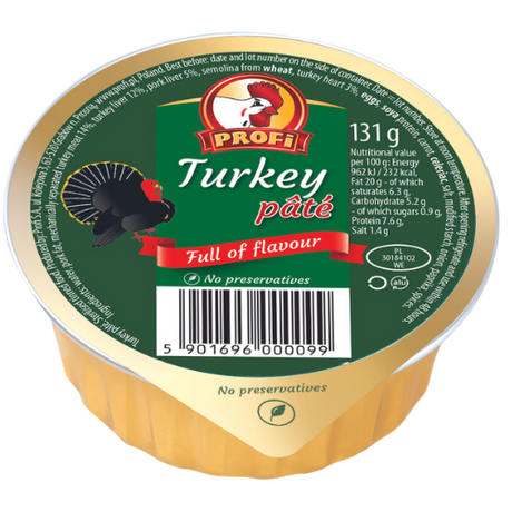 Profi Turkey Pate Indyk 15X131G dimarkcash&carry