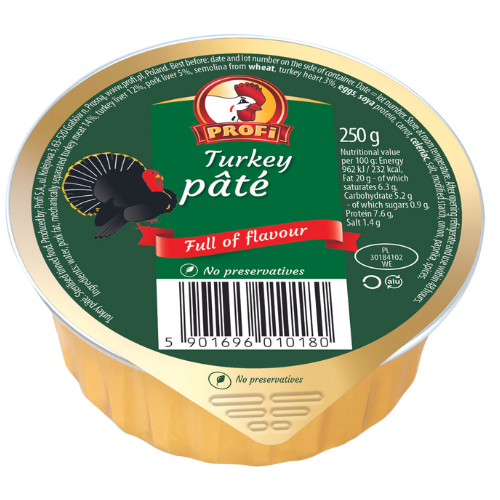 Profi Chicken Pate Turkey 8X250G dimarkcash&carry