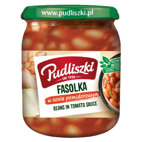 Pudliszki Fasola 4X500G dimarkcash&carry