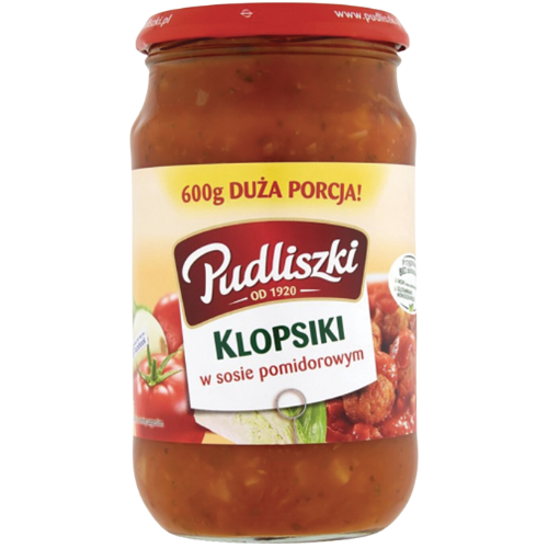 Pudliszki Klopsiki In Jar 4X600G dimarkcash&carry