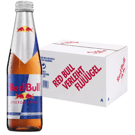 Redbull Glass Energy Drink 24X250Ml dimarkcash&carry