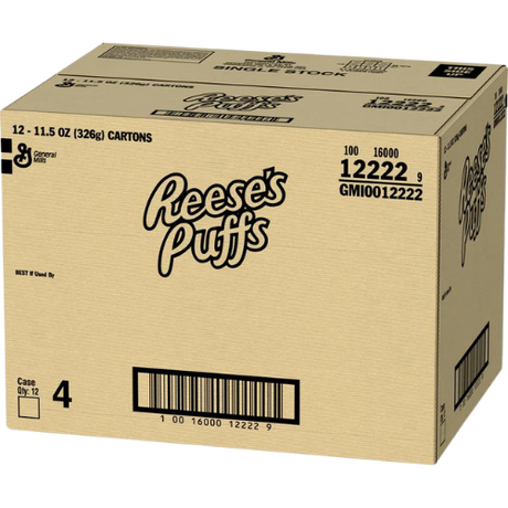 Reese's Puffs Cereal 12x326g (11.5oz) dimarkcash&carry