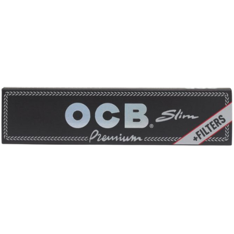 Ocb Slim Black With Fliters 32 Pack