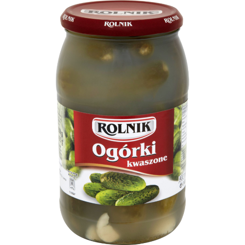 Sorrel Rolnik Rolnik Sour Cucumber 6X900G – Mazovia Brands