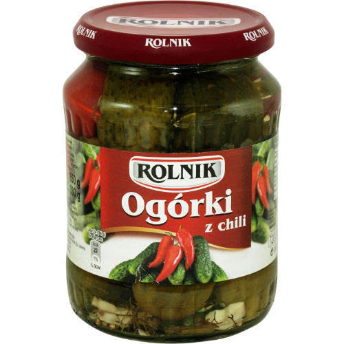 Rolnik Cucumbers - Chilli Pepper 12X720Ml dimarkcash&carry