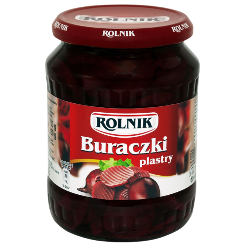 Rolnik Beetroots Slices 12X720Ml dimarkcash&carry