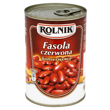 Rolnik Boiled Red Beans -12X425Ml Fasola dimarkcash&carry