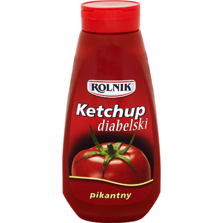 Rolnik Hot Diabelski Ketchup 8X500Ml dimarkcash&carry