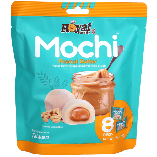 Royal Mochi Peanut Butter 12X120G dimarkcash&carry