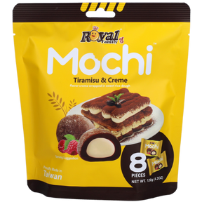 Royal Mochi Tiramisu & Creme 12X120G dimarkcash&carry