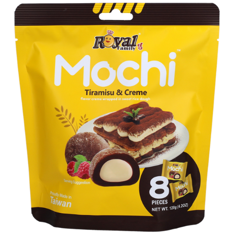 Royal Mochi Tiramisu & Creme 12X120G dimarkcash&carry