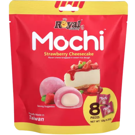 Royal Mochi Strawberry Cheesecake 12X120G dimarkcash&carry