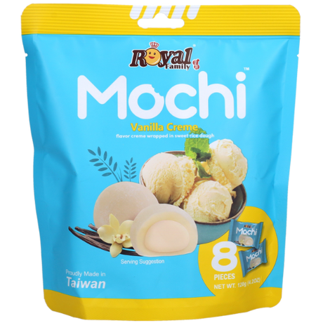 Royal Mochi Vanilla Creme 12X120G dimarkcash&carry
