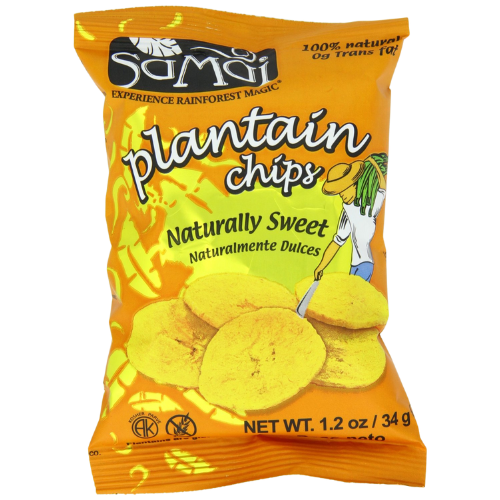 Samai Plantain Chips Naturally Sweet 6X75G dimarkcash&carry